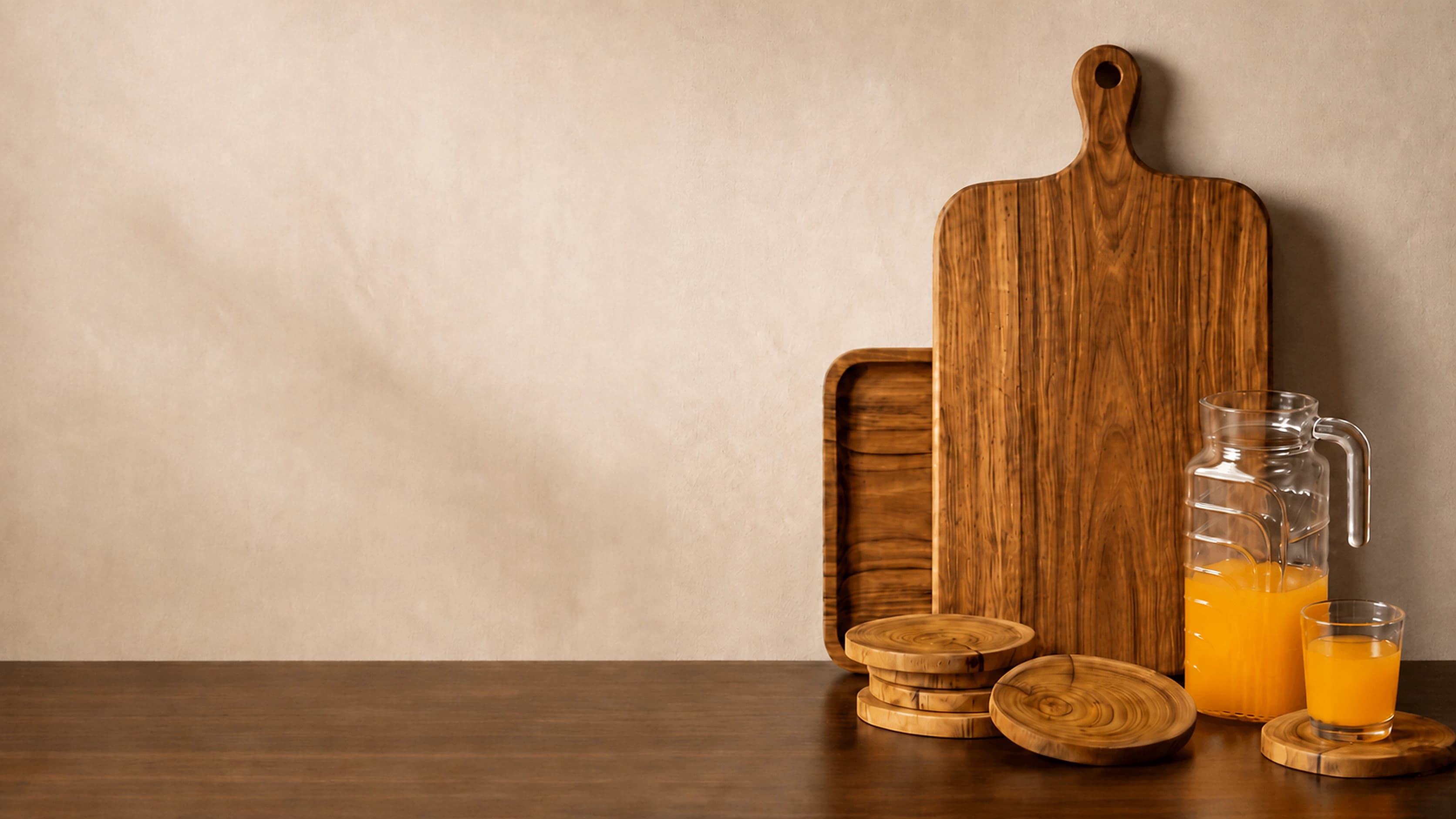 Premium Teakwood Kitchenware