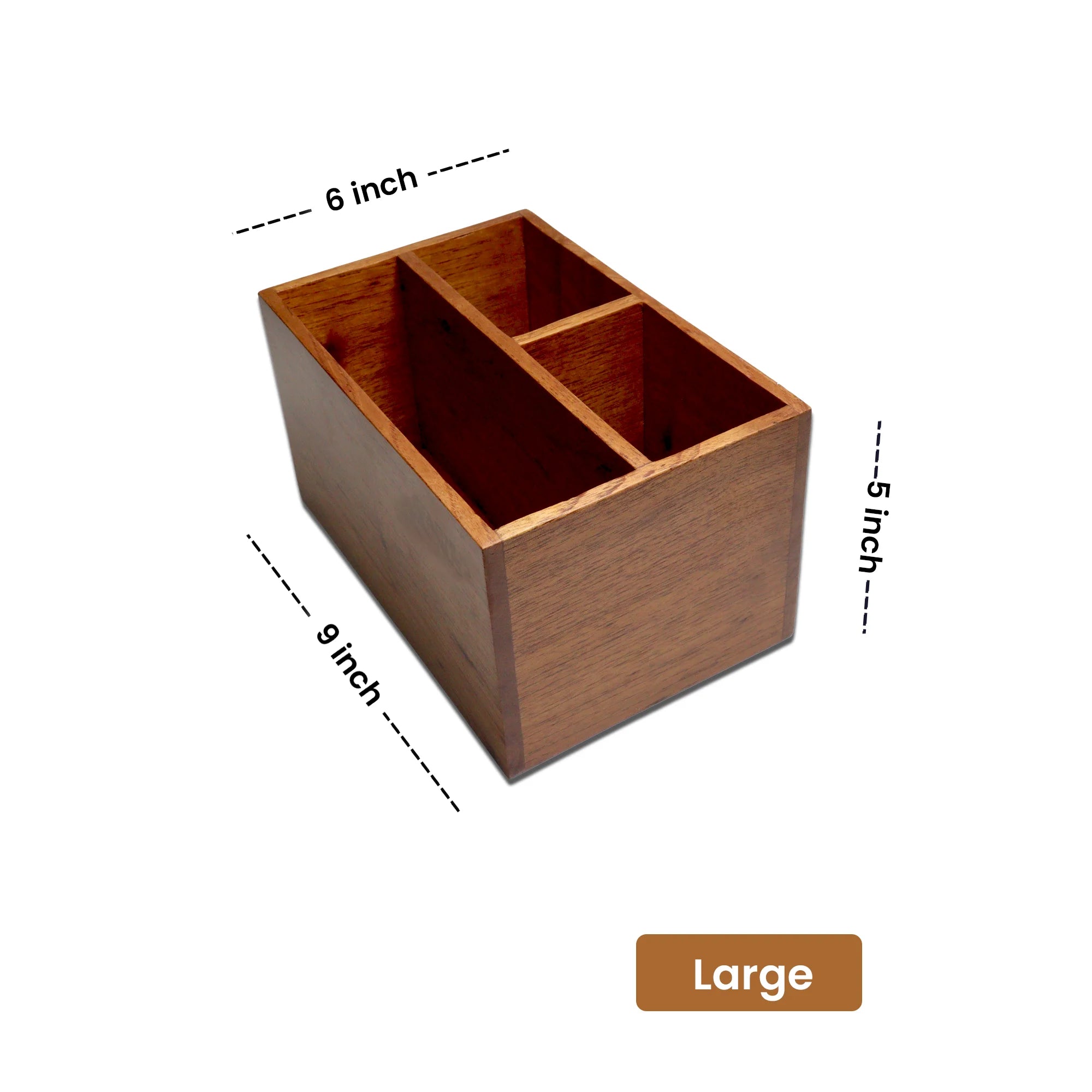Mahogany Desk Organizer