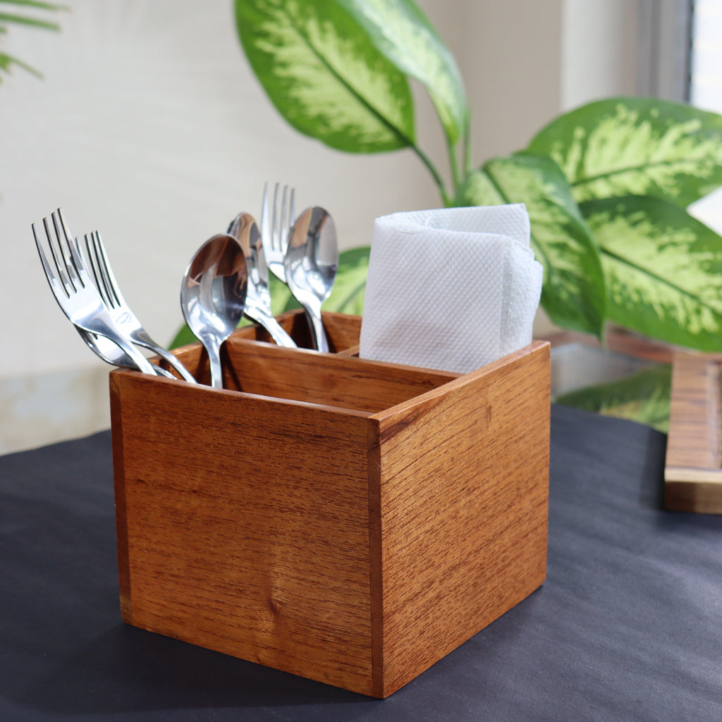 Mahogany Desk Organizer