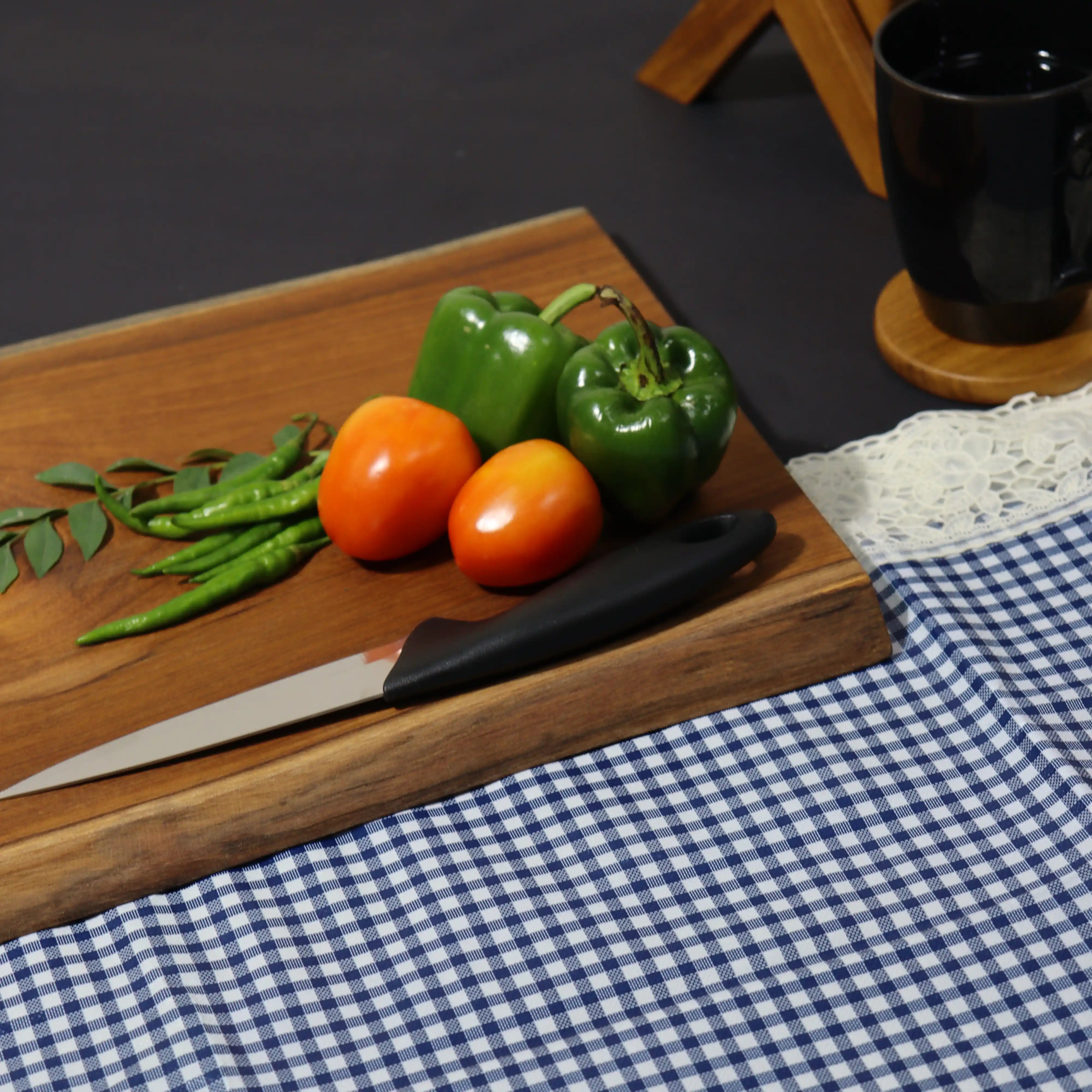 Natural Teak Wood Chopping Board