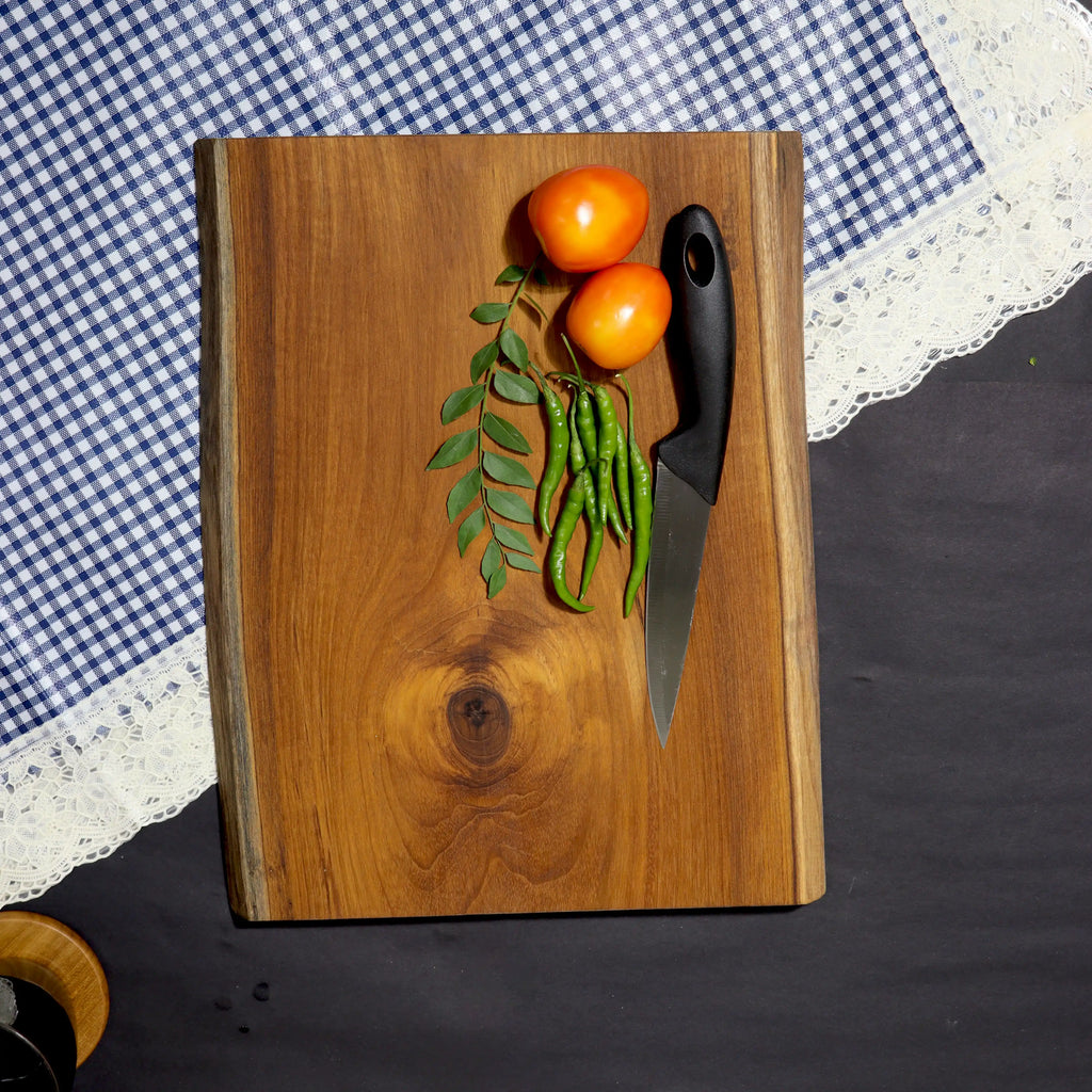 Natural Teak Wood Chopping Board