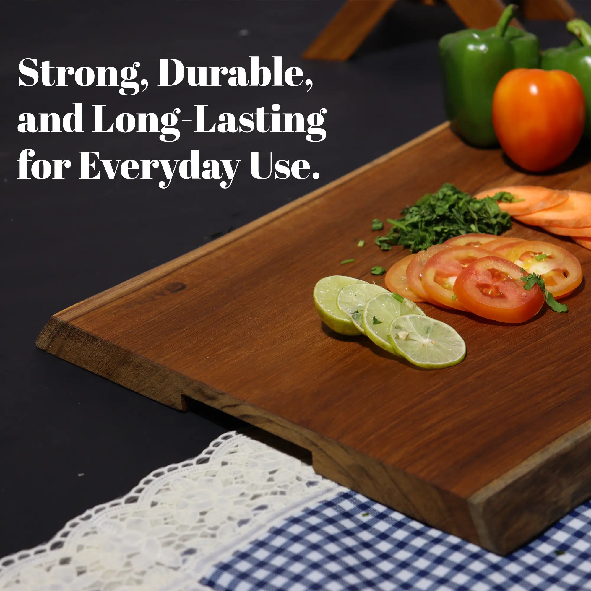 Natural Teak Wood Chopping Board