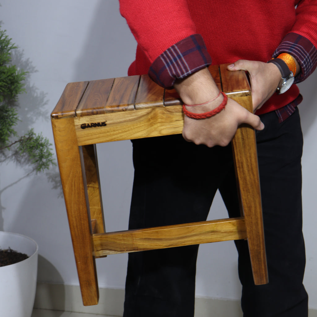 Premium Teak Wood Stool
