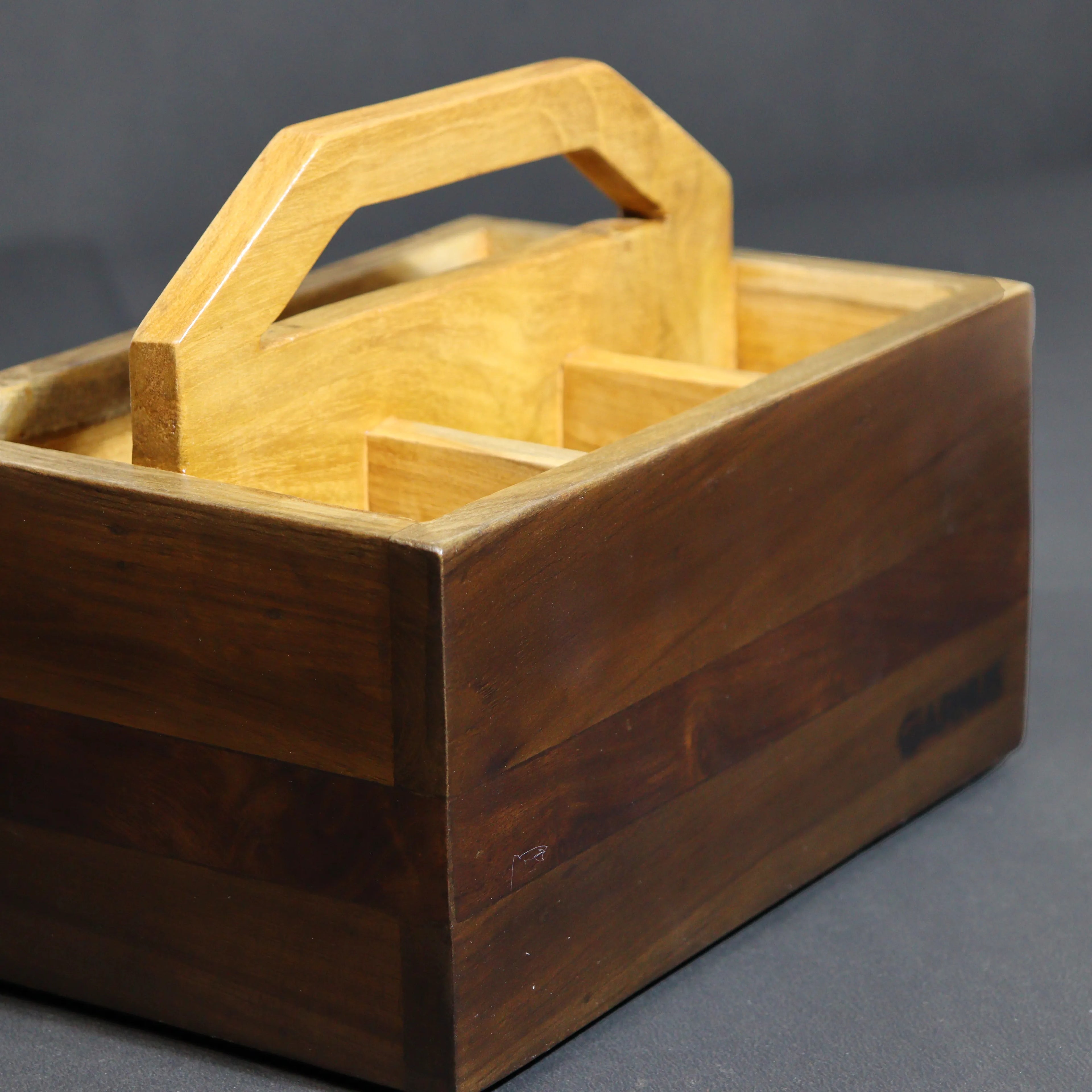 Wooden Multipurpose Organiser Box