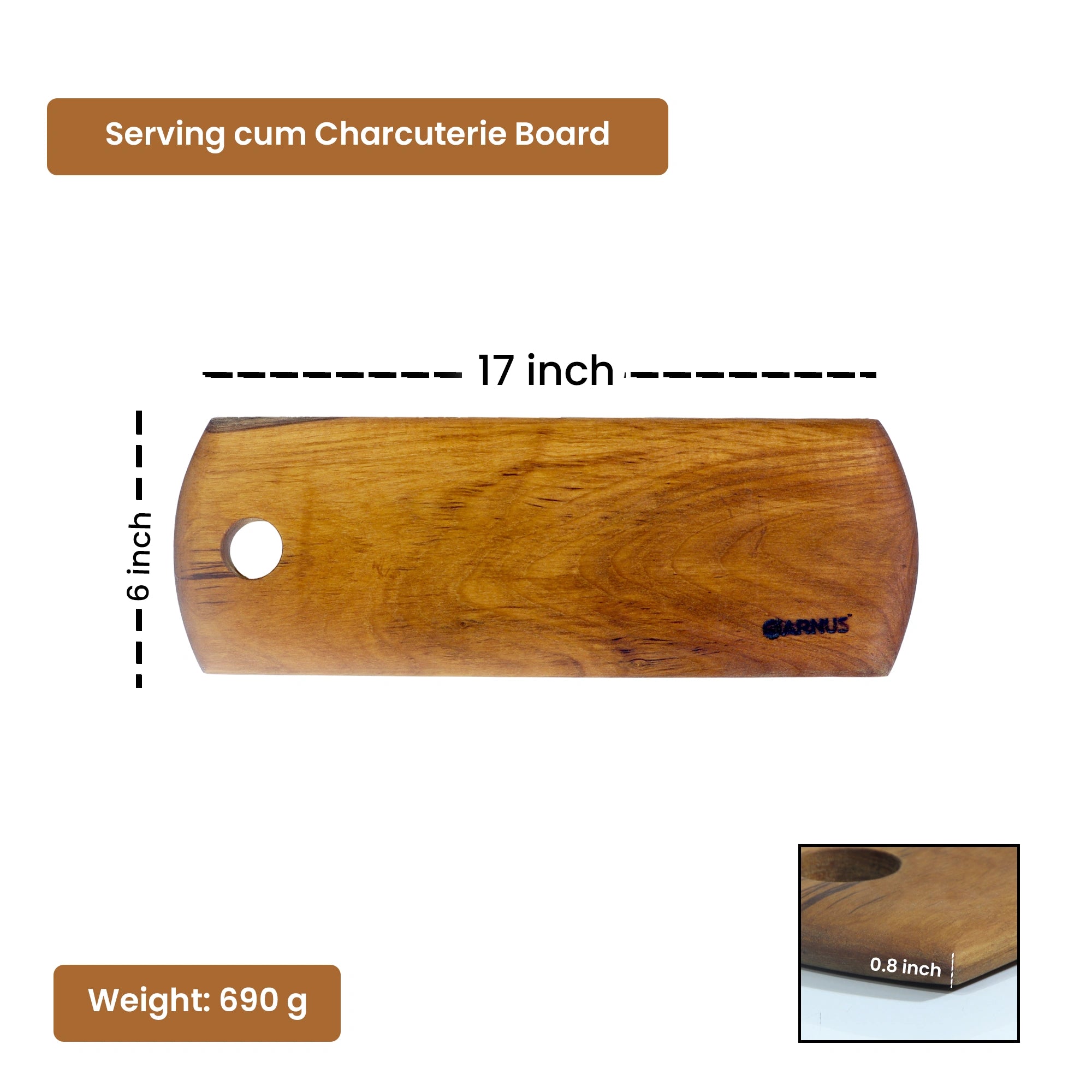 Serving cum Charcuterie Board