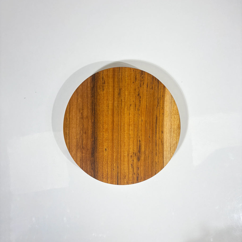Teak wood Chakla on a white background