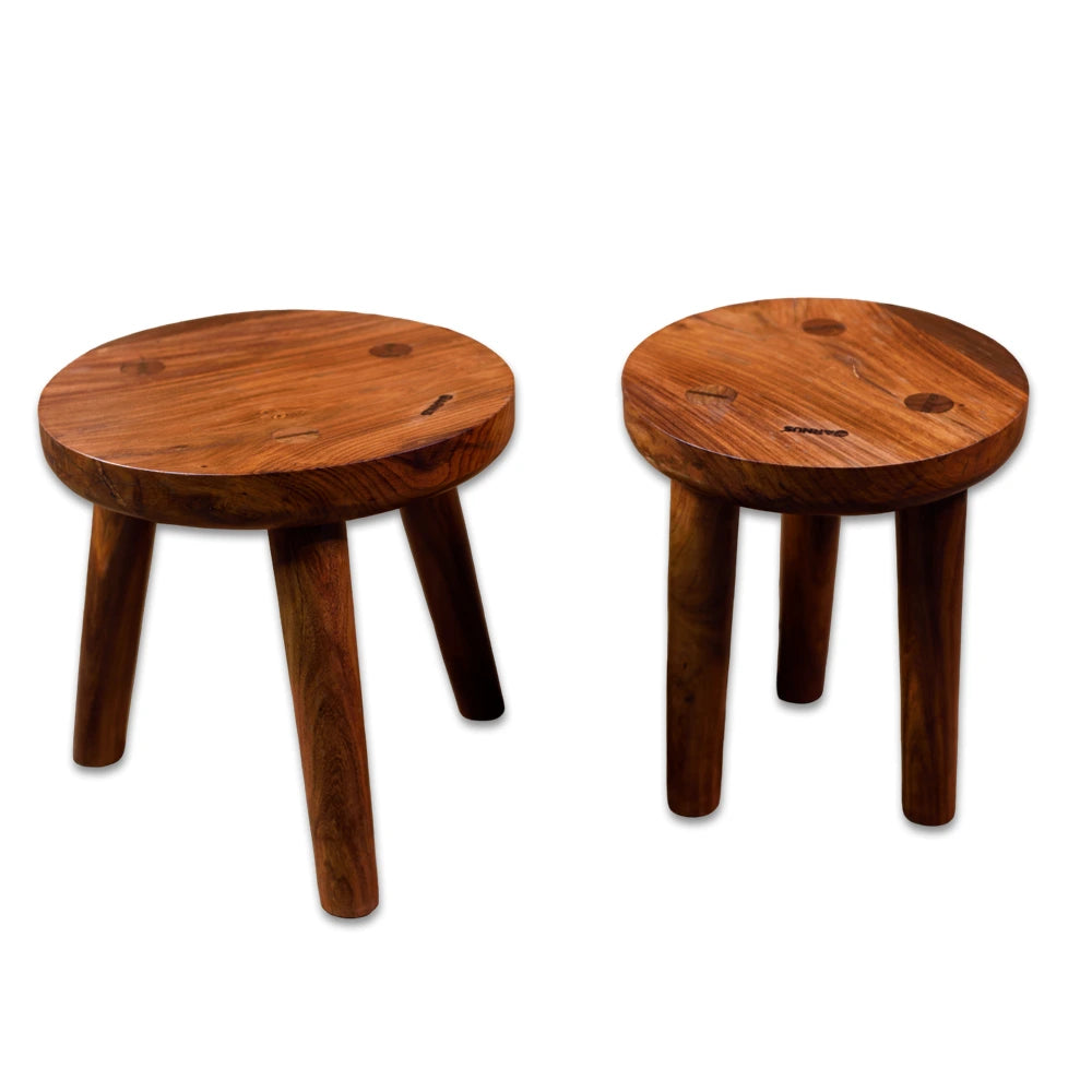 Uttarakhand Sheesham Wood Stool