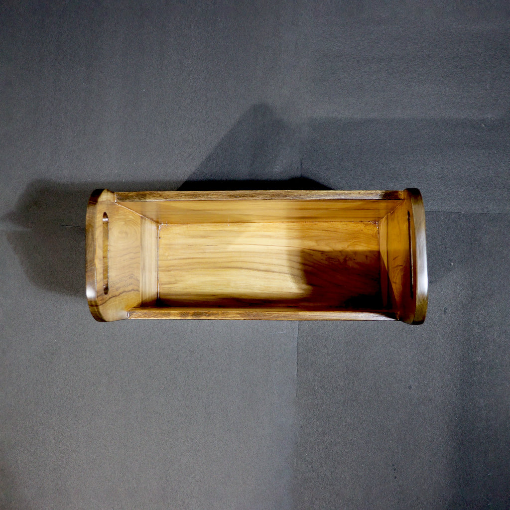 Wooden Magazine Holder Rack