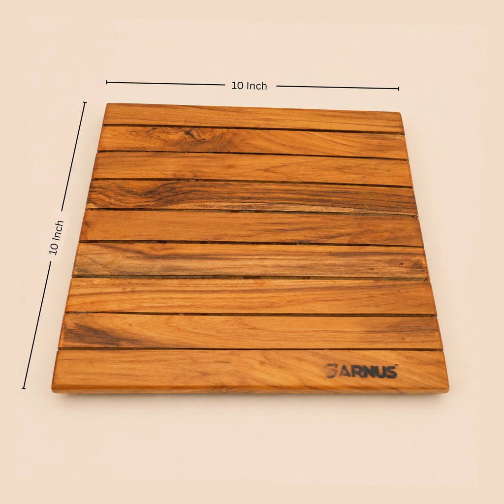 Wooden Teak Wood Trivet
