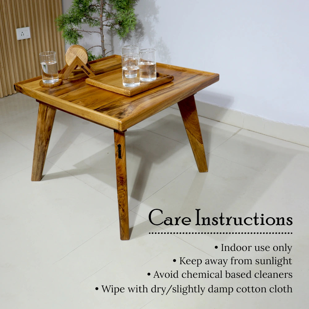 Wooden Coffee Table - Square