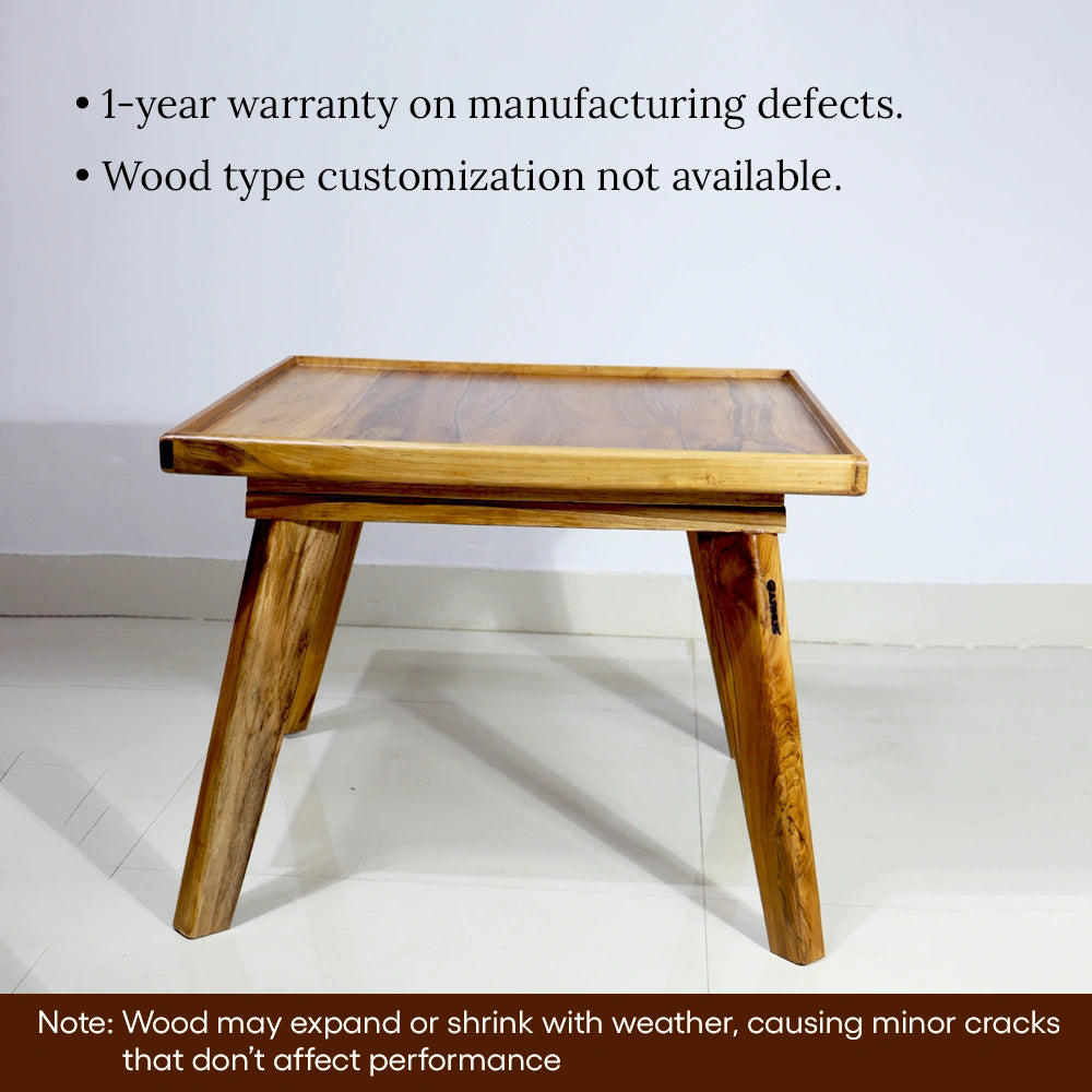 Wooden Coffee Table - Square