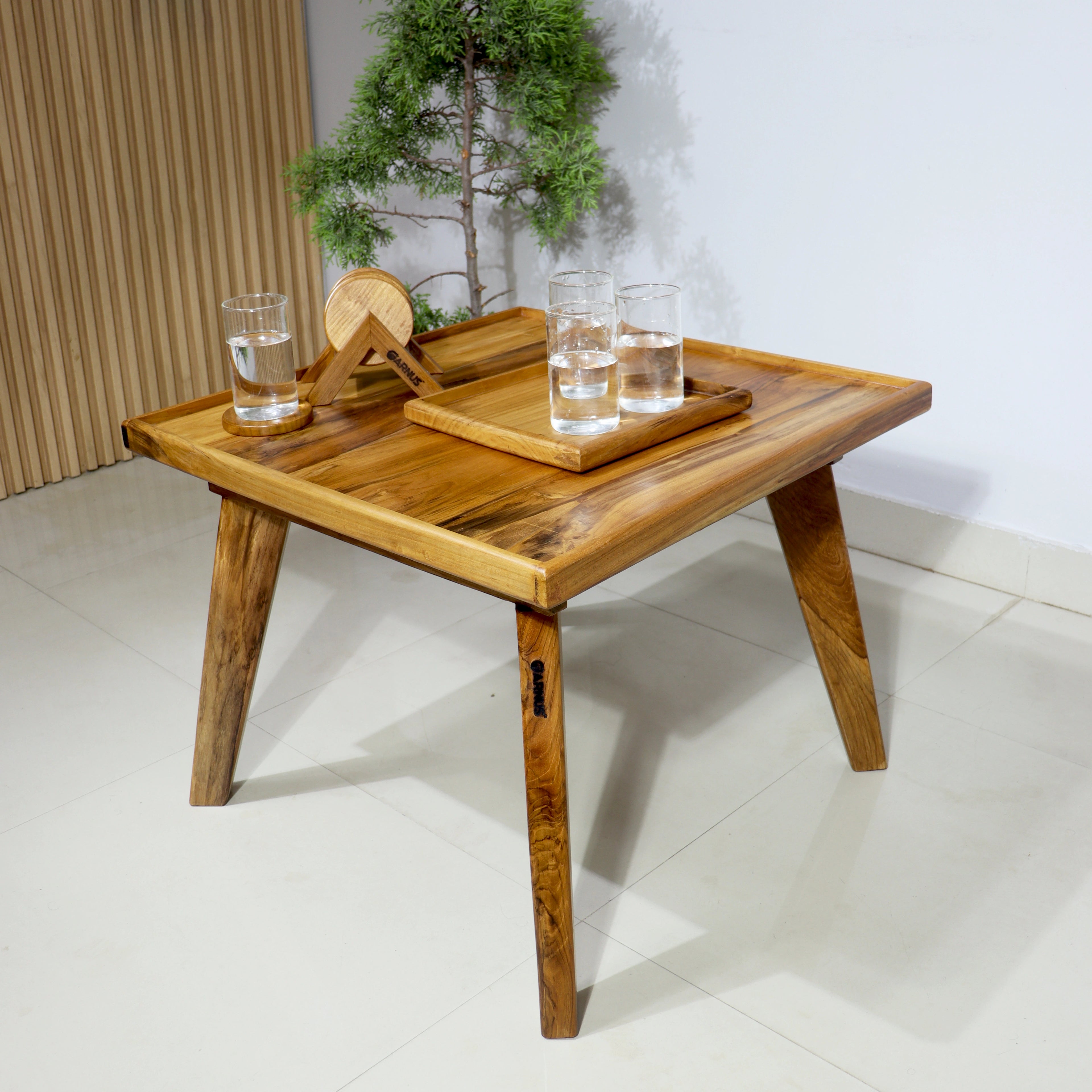 Wooden Coffee Table - Square