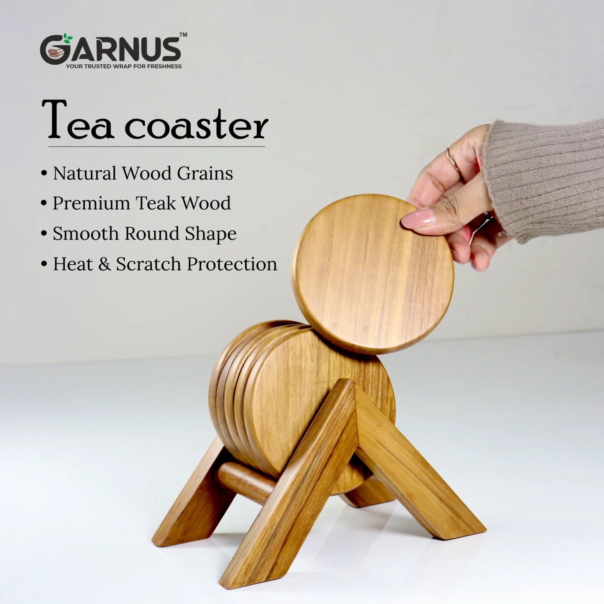 Round Tea Coaster - Specification