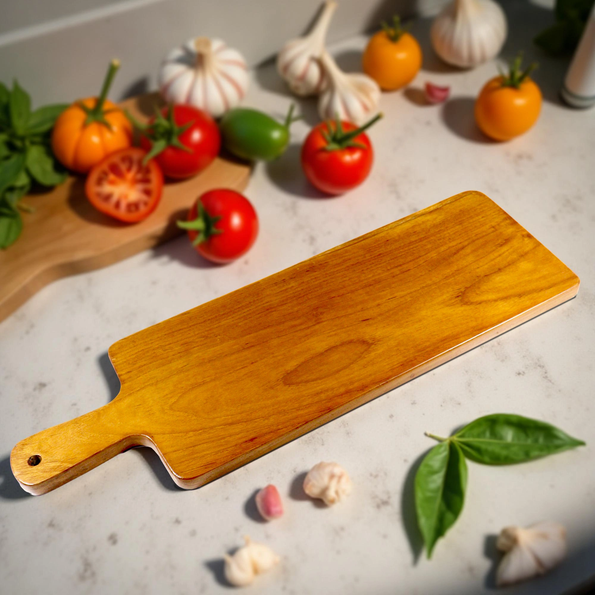 Single Wood Cheese Board - Gallery Image
